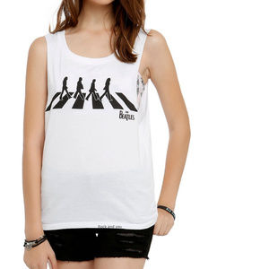 The Beatles Abbey Road rock cotton Official Tank Top M NWT
